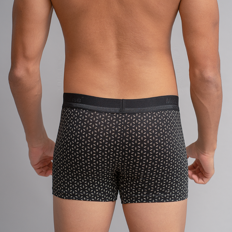 Printed Boxer -Black