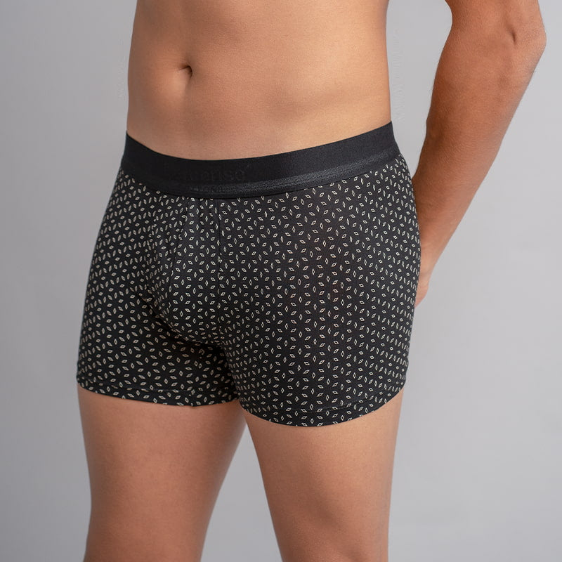 Printed Boxer -Black
