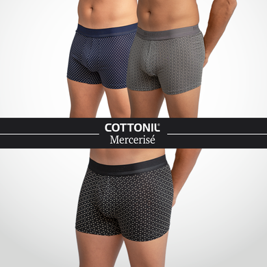 bundle OF 3 PRINTED PATTERNED BOXERS