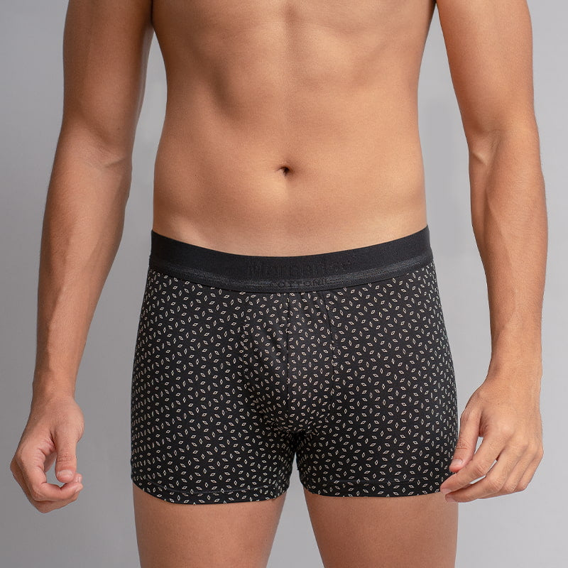 Printed Boxer -Black